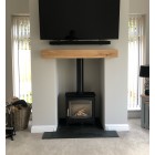 Ecosy+ Panoramic Defra Approved 5kw Eco Design Ready - Woodburning Stove